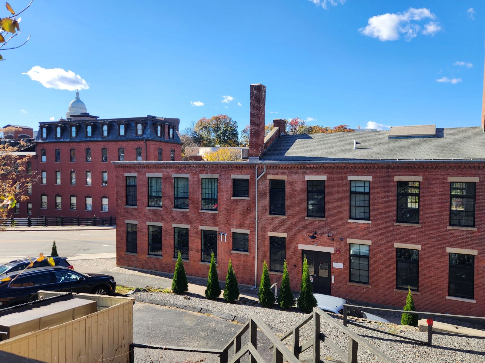 Providence neighborhood rooftops